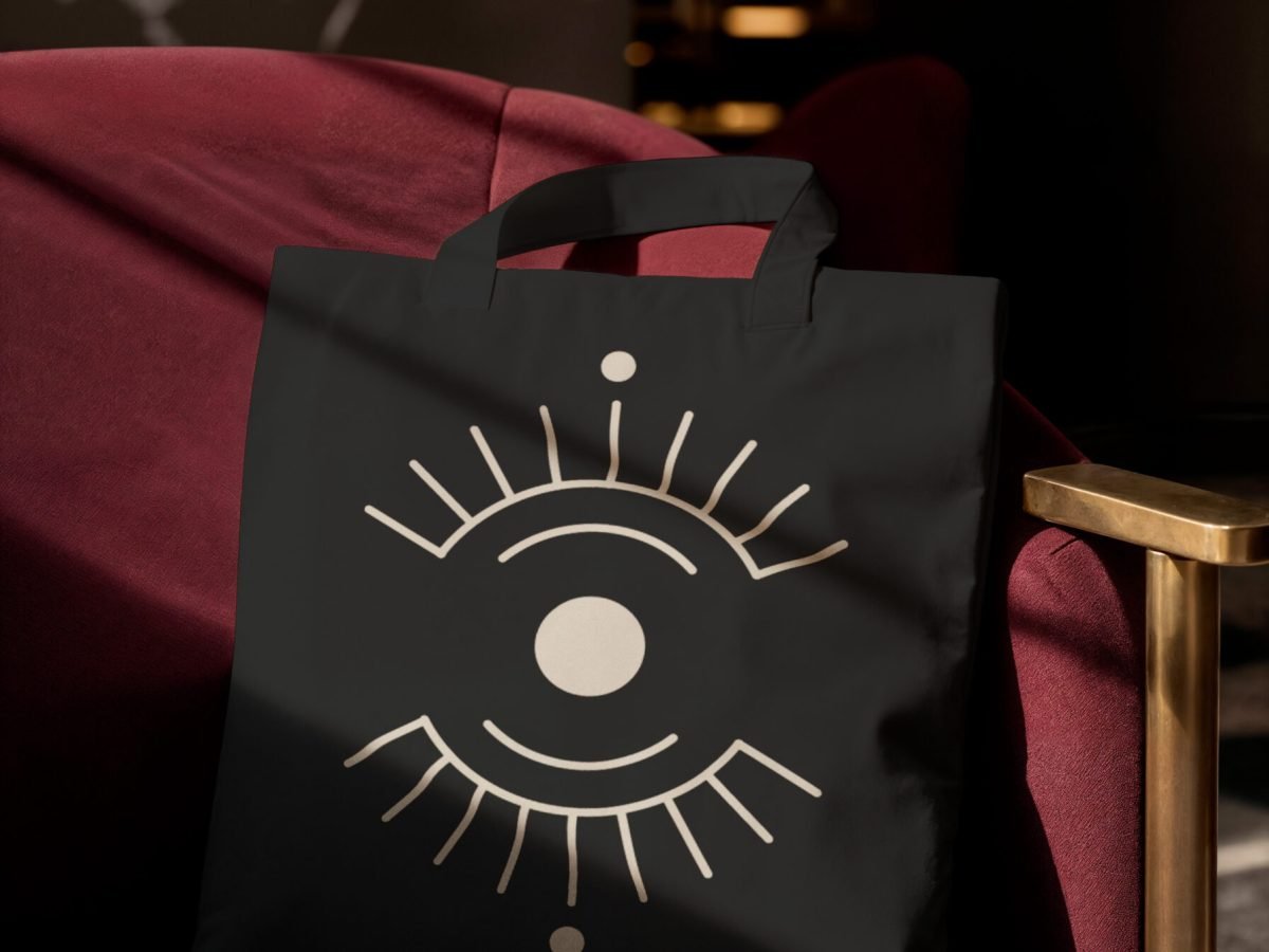 mockup tote bag